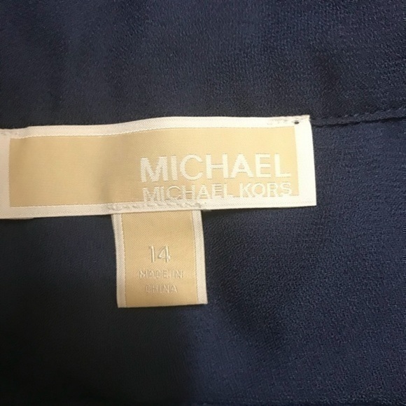 Michael Kors Pleated Lace Skirt - Size 14 - Picture 5 of 7